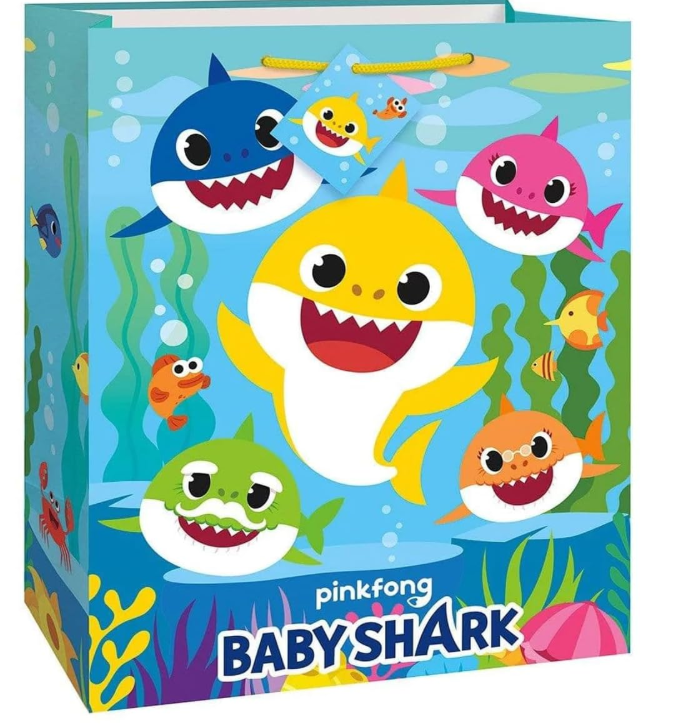 Baby Shark Theme Gift Bag