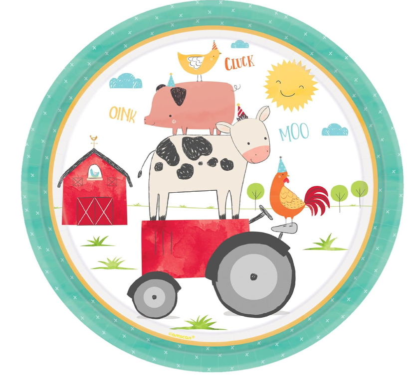 Disposable Characterized Party Plates