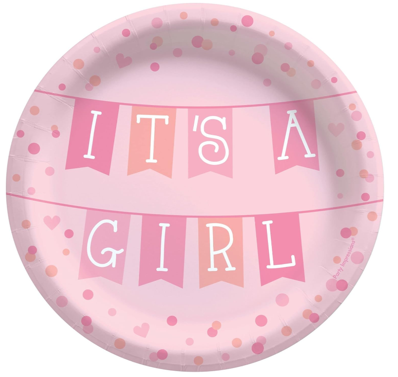 Small Disposable Characterized Party Plates