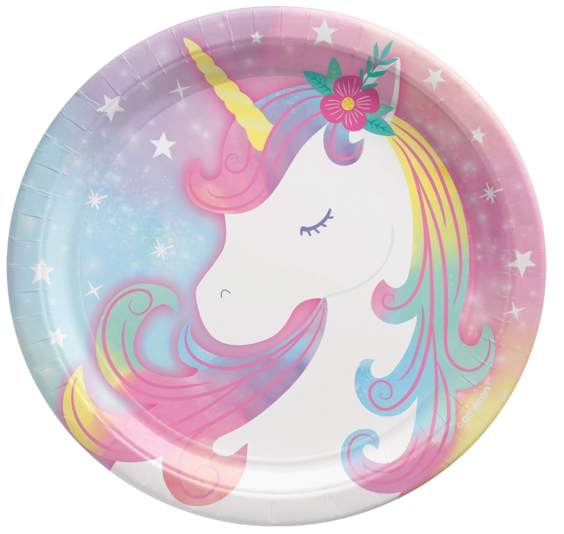 Small Disposable Characterized Party Plates