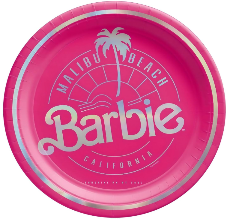 Small Disposable Characterized Party Plates