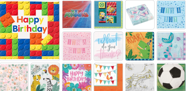 Disposable Party Napkins