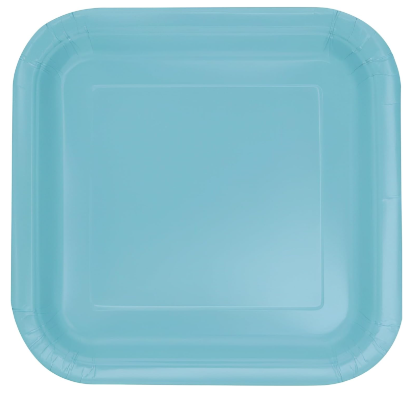 Small Disposable Characterized Party Plates