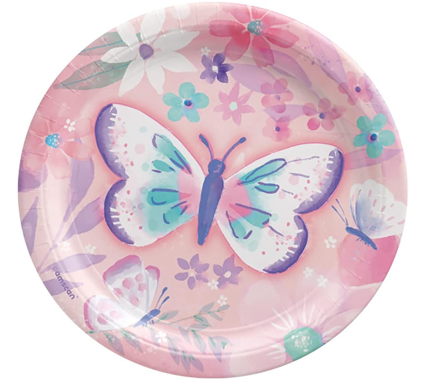 Small Disposable Characterized Party Plates