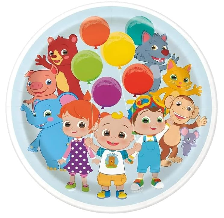 Disposable Characterized Party Plates