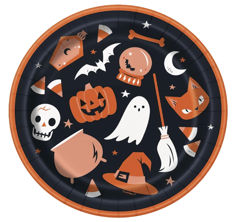 Small Disposable Characterized Party Plates